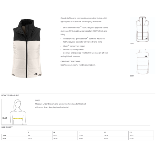 The North Face® Women's Insulated Vest